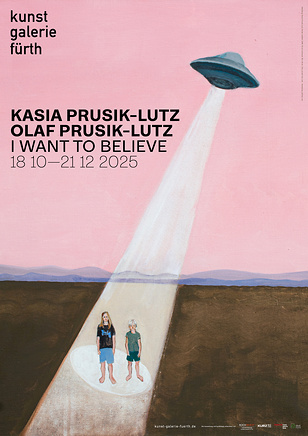 Plakat zur Ausstellung Kasia Prusik-Lutz & Olaf Prusik-Lutz