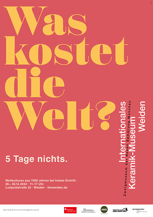Plakat zu den eintrittsfreien Tagen an Weihnachten
