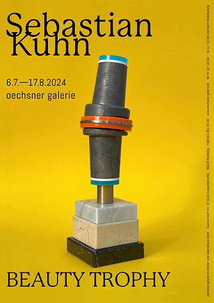 Plakat zur Ausstellung Sebastian Kuhn