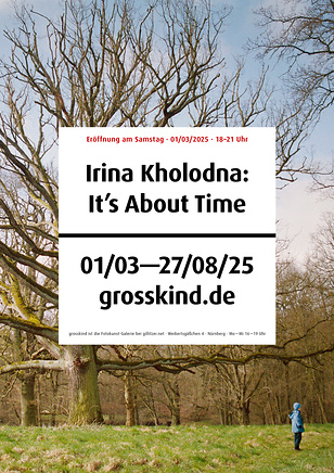 Plakat zur Ausstellung Irina Kholodna