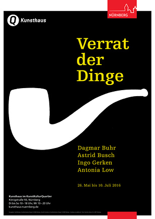 Plakat zur Ausstellung im Kunsthaus Nürnberg