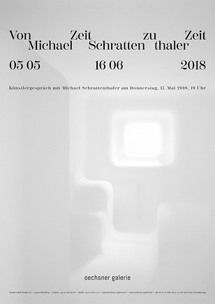 Ausstellungsplakate "Michael Schrattenthaler"