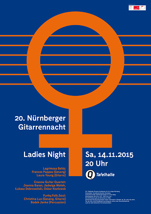 Plakat zur Gitarrennacht 2015