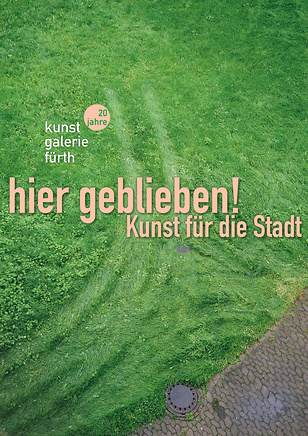 Besucherinformation zur Ausstellung „hier geblieben!“