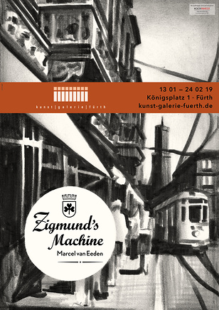 Plakat „Marcel van Eeden“