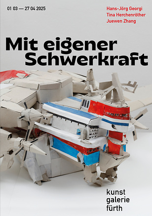 Broschüre zur Ausstellung „Mit eigener Schwerkraft“