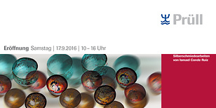 Einladungskarte Ausstellung Ismael Conde Ruiz