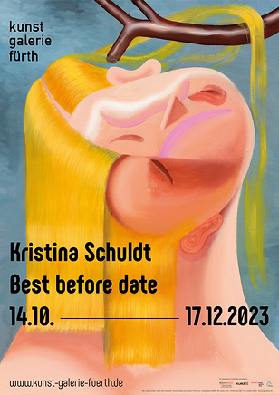Plakat zur Ausstellung Kristina Schuldt