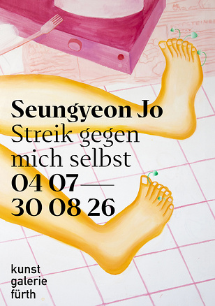 Broschüre zur Ausstellung Seungyeon Jo – Streik gegen mich selbst