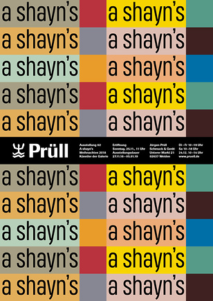 Plakat zur Weihnachtsausstellung