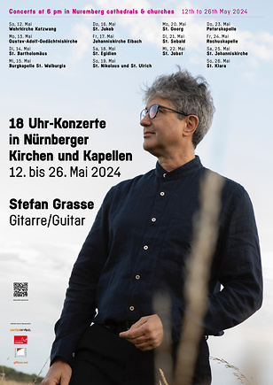 Plakat für die Pfingstkonzerte