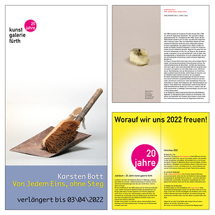 Programm zur Ausstellung Karsten Bott