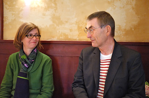 Dr. Birgit Jooss (Germanisches Nationalmuseum) und Johannes Grützke, 2011
